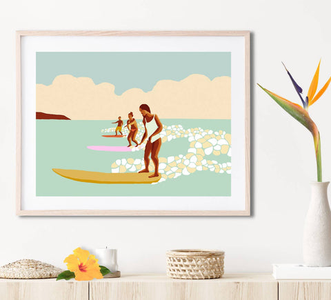 Dipping in Matted Print
