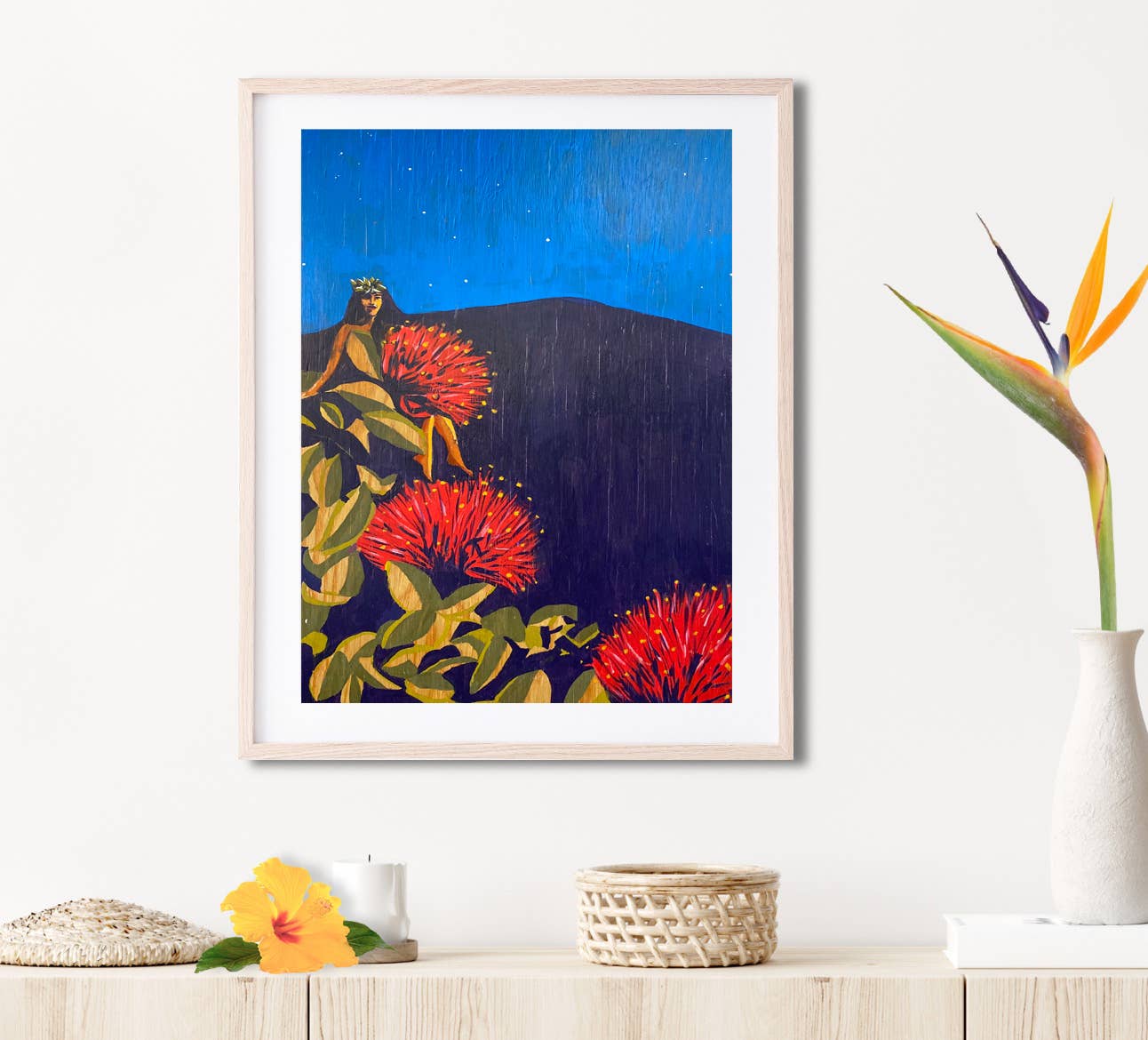 Mauna Magic Matted Print