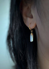 Artistic Pearl Earrings, Baroque Pearl Danglers