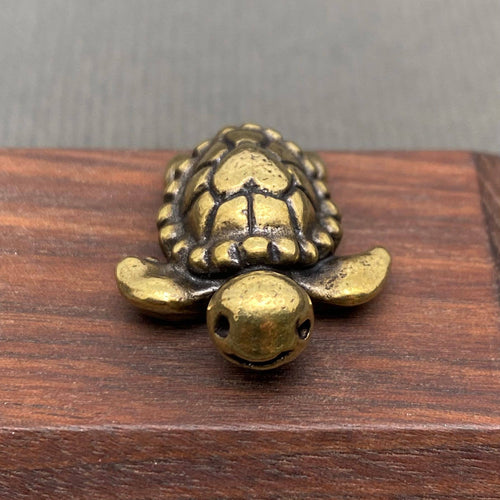 Brass Mini Turtle Crafts Desktop Ornaments Decoration