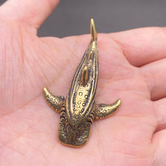 Brass Shark Crafts Desktop Ornaments Decoration