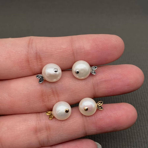 Pearl Fish Ear Studs