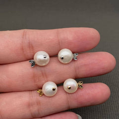 Pearl Fish Ear Studs