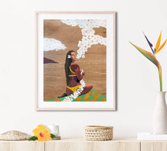 Pua Melia Dreams Matted Print