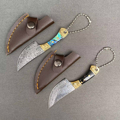 Textured Mini Knife with Protective Cover