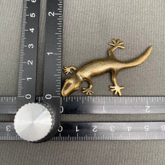 Brass Gecko Crafts Decoration Desktop Ornaments