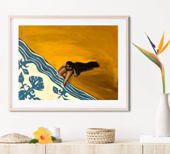 Dipping in Matted Print