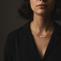Biwa Pearl Choker (1S07NK)