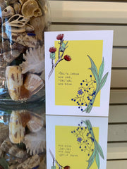 'Ōhi'a Lehua + ‘Uki ‘Uki Love Card