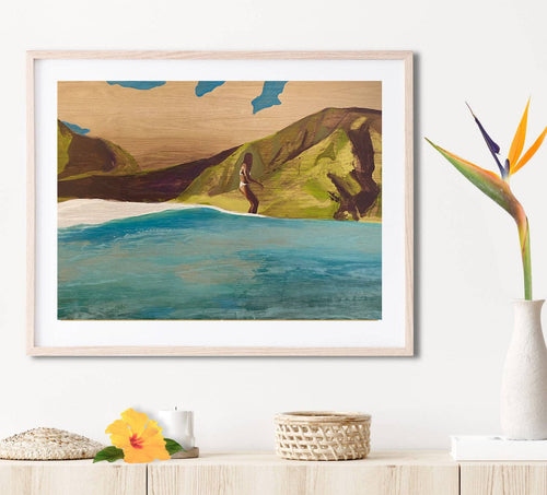 Launiupoko Matted Print