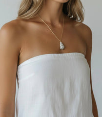 Flea Cone Gold Necklace 