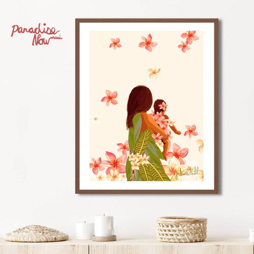 Momma and Mini Matted Print