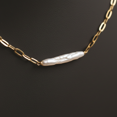 Biwa Pearl Choker (1S07NK)
