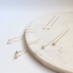 Freshwater Pearl Chain Dangles (1E13a)