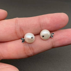 Pearl Fish Ear Studs