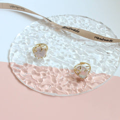 Organic Baroque Pearl Statement Ring (1R06b)