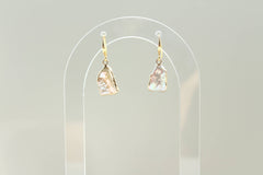 Artistic Pearl Earrings, Baroque Pearl Danglers