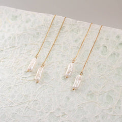 Freshwater Pearl Chain Dangles (1E13a)