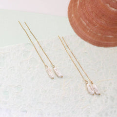 Freshwater Pearl Chain Dangles (1E13a)