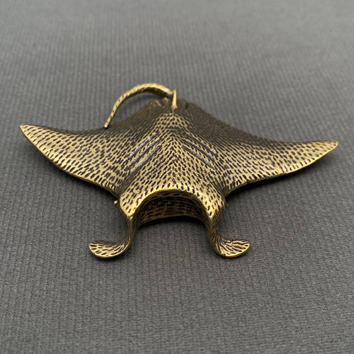 Brass Manta Ray Crafts Desktop Ornaments Decoration