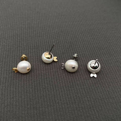 Pearl Fish Ear Studs