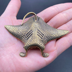 Brass Manta Ray Crafts Desktop Ornaments Decoration