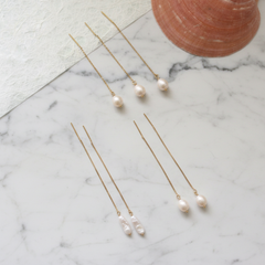 Freshwater Pearl Chain Dangles (1E13a)