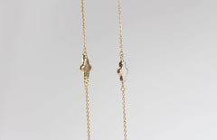 Gold Dipped Baroque Pearl Bracelet & Necklace (1S06a): White Pearl / Bracelet 7"/17.5cm (S)