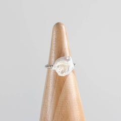 Baroque Pearl Statement Ring (1R14c)