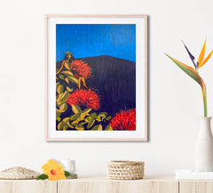 Mauna Magic Matted Print