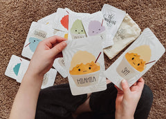 Shave Ice Emotions Flash Cards