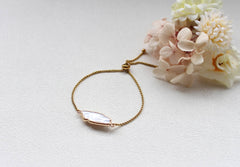Chunky Biwa Pearl Bracelet (1B22)